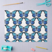 蝶シリーズデザイン3 薄葉紙 (クラフト)