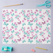 蝶シリーズデザイン5 薄葉紙 (クラフト)