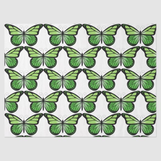 蝶シリーズデザイン6 薄葉紙 (正面)