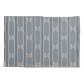 蝶ストライプの々 枕カバー (裏面)