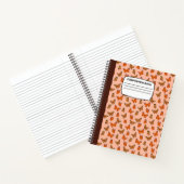 蝶スパイラル組成 ノートブック (内部)