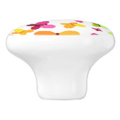 蝶セラミックキャビネットのノブ セラミックノブ (側面)