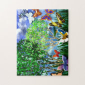 蝶ダンス ジグソーパズル (縦)