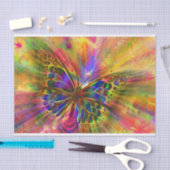 蝶ティッシュペーパー 薄葉紙 (クラフト)