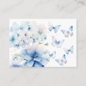 蝶ディスプお洒落レイシャワー エンクロージャーカード (裏面)