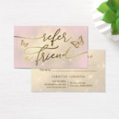 蝶デザイン紹介カード (デスク)