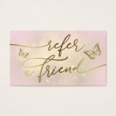 蝶デザイン紹介カード (正面)