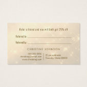 蝶デザイン紹介カード (裏面)