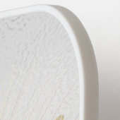 蝶デザイン ピックルボールラケット (左詳細)