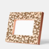 蝶デザイン レーザー彫刻フレーム (左)