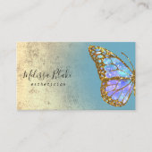 蝶デザイン 名刺 (正面)