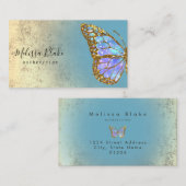 蝶デザイン 名刺 (正面/裏面)