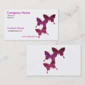 蝶トリオの名刺 名刺 (正面/裏面)