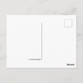 蝶ネクタイのサイコ・ムース ポストカード (裏面)