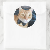 蝶ネクタイ ラウンドシール (バッグ)