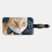 蝶ネクタイ ラゲッジタグ (裏面横)