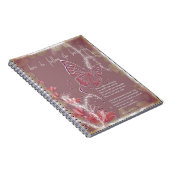 蝶ノートを後を追うことを敢えてして下さい ノートブック (右側)