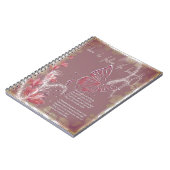 蝶ノートを後を追うことを敢えてして下さい ノートブック (左側)