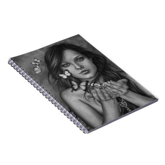 蝶ノートを自由にして下さい ノートブック (右側)