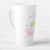 蝶ハッピーイースター カフェラテマグ (左アングル)