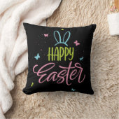 蝶ハッピーイースター クッション (ブランケット)