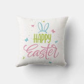 蝶ハッピーイースター クッション (裏面)