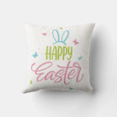蝶ハッピーイースター クッション (裏面)