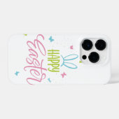 蝶ハッピーイースター iPhoneケース (裏面横)