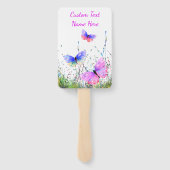 蝶ハンドファンカスタム文字名 ハンドファン (裏面)