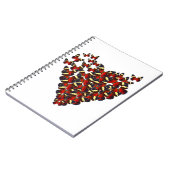 蝶ハート ノートブック (左側)