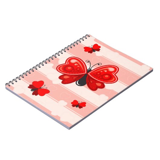 蝶ハート ノートブック (左側)