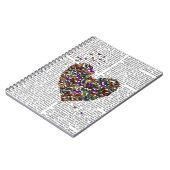 蝶ハート ノートブック (左側)