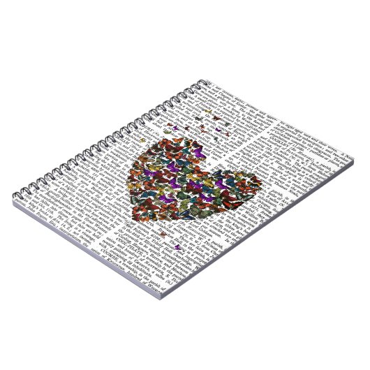 蝶ハート ノートブック (左側)