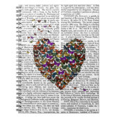 蝶ハート ノートブック (正面)