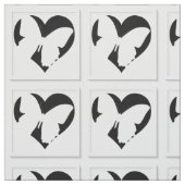 蝶ハート ファブリック (見本)