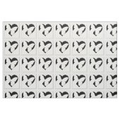 蝶ハート ファブリック (ファットクウォーター)