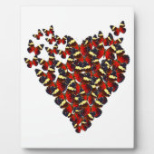 蝶ハート フォトプラーク (正面)