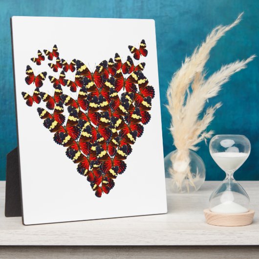 蝶ハート フォトプラーク (側面)