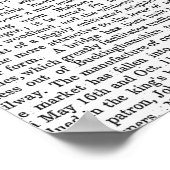 蝶ハート ポスター (角)