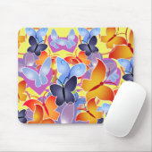 蝶ハート マウスパッド (マウス)