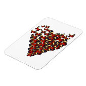 蝶ハート マグネット (左側)