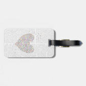 蝶ハート ラゲッジタグ (裏面横)