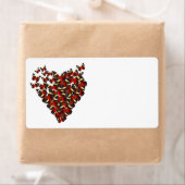 蝶ハート ラベル (インサイチュ)