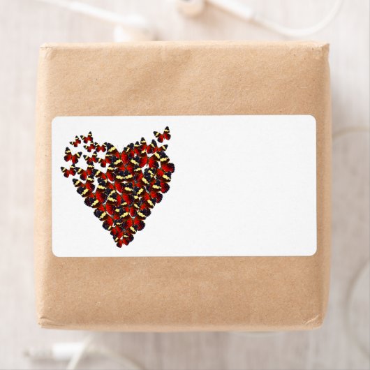 蝶ハート ラベル (インサイチュ)