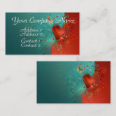 蝶ハート 名刺 (正面/裏面)