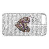 蝶ハート Case-Mate iPhoneケース (裏面(横))