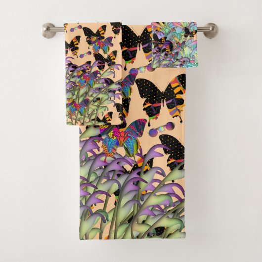 蝶バスタオオルセットを見る バスタオルセット (インサイチュ)