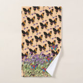 蝶バスタオオルセットを見る バスタオルセット (ハンドタオル)