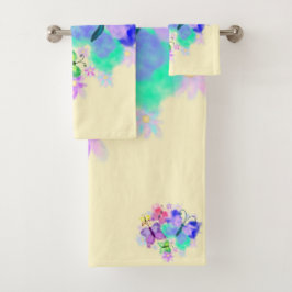 蝶バスタオル絵画ズ バスタオルセット