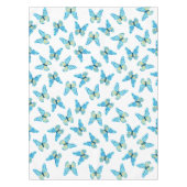 蝶パターカスタムン色グラフィック テーブルクロス (正面)